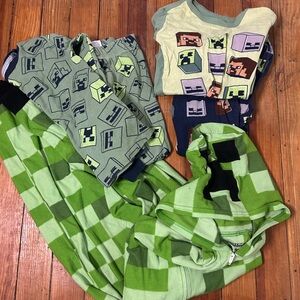 Green and Blue Kids Pajama Set